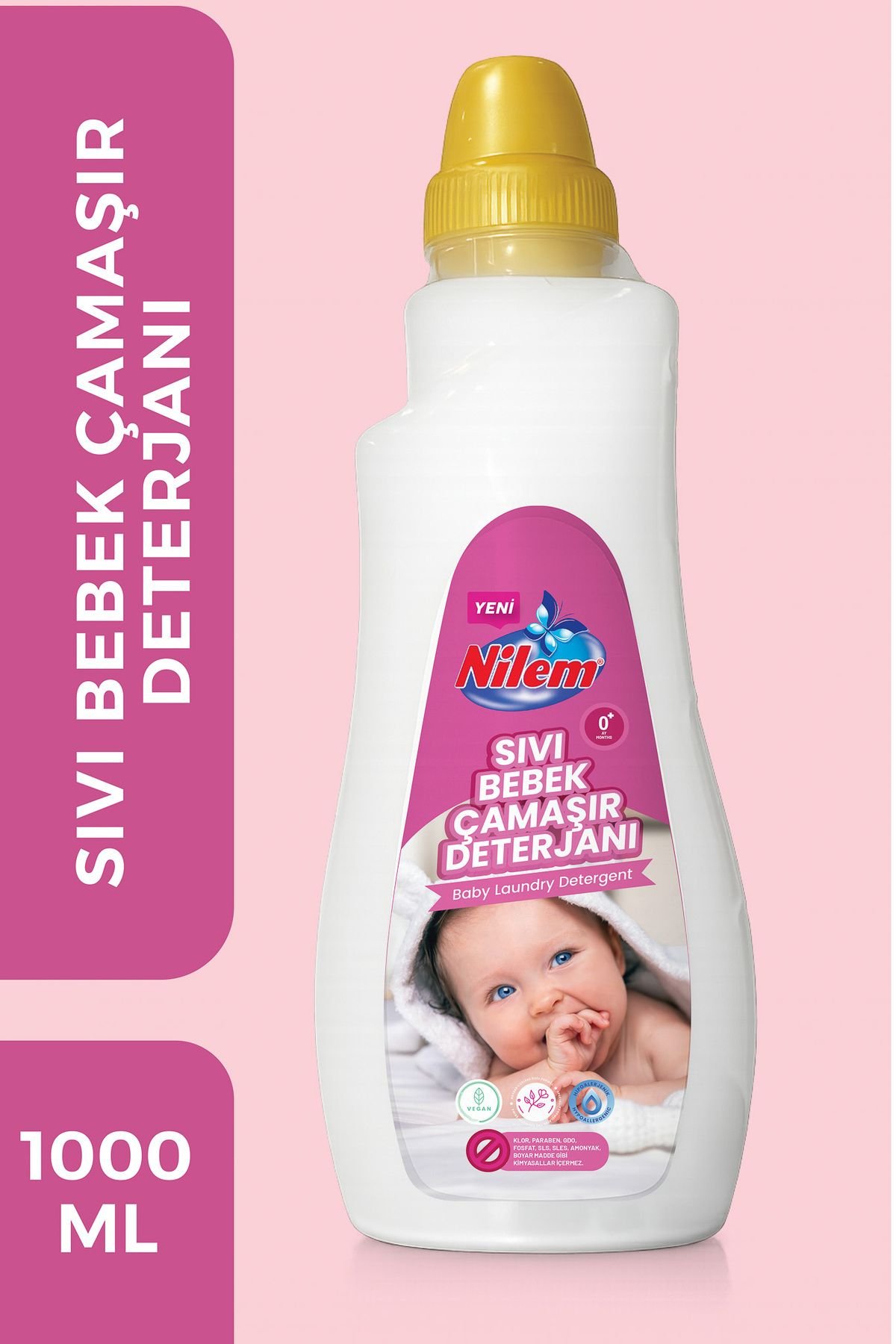 Nilem Sıvı Bebek Çamaşır Deterjanı