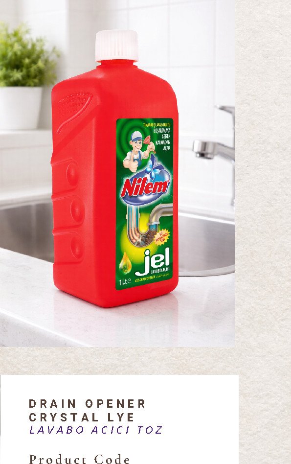 Nilem Lavabo Açıcı Jel