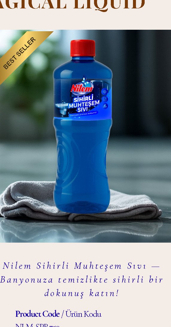 Nilem Sihirli Muhteşem Sıvı